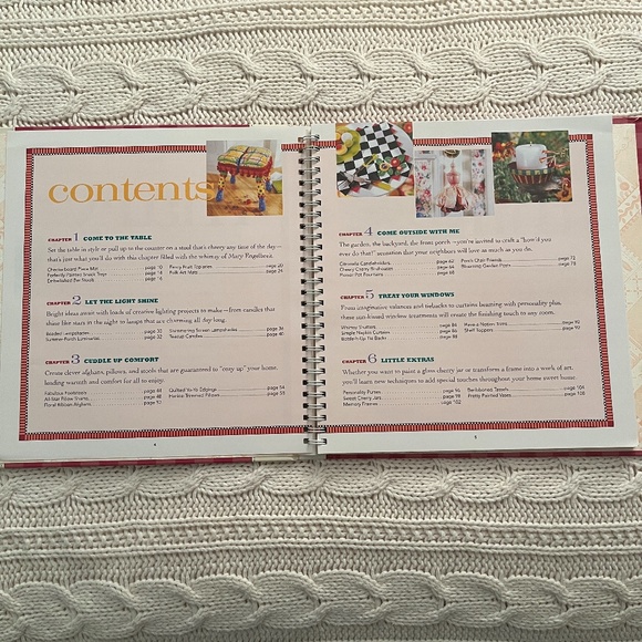Mary Engelbreit Crafts to Decorate Your Home-Hard Back Spiral Book - Picture 3 of 5